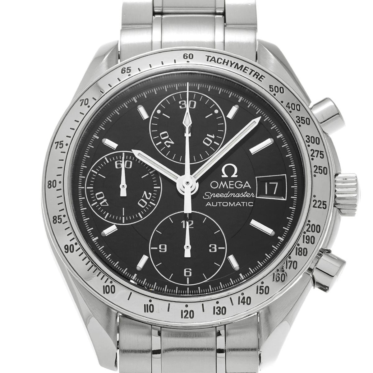 3513.50 Speedmaster Date Black OMEGA Men's [Pre-Owned].