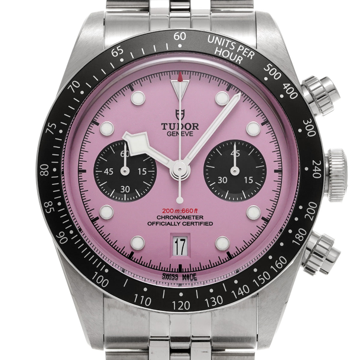 79360N Black Bay Chrono Pink/Black TUDOR Men's [Pre-owned]