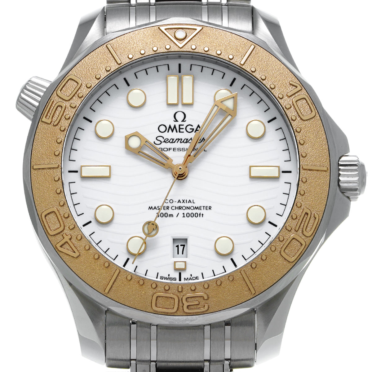 Seamaster Diver 300 Co-Axial Master Chronometer Paris 2024 522.21.42.20.04.001 White OMEGA Men's [pre-owned]