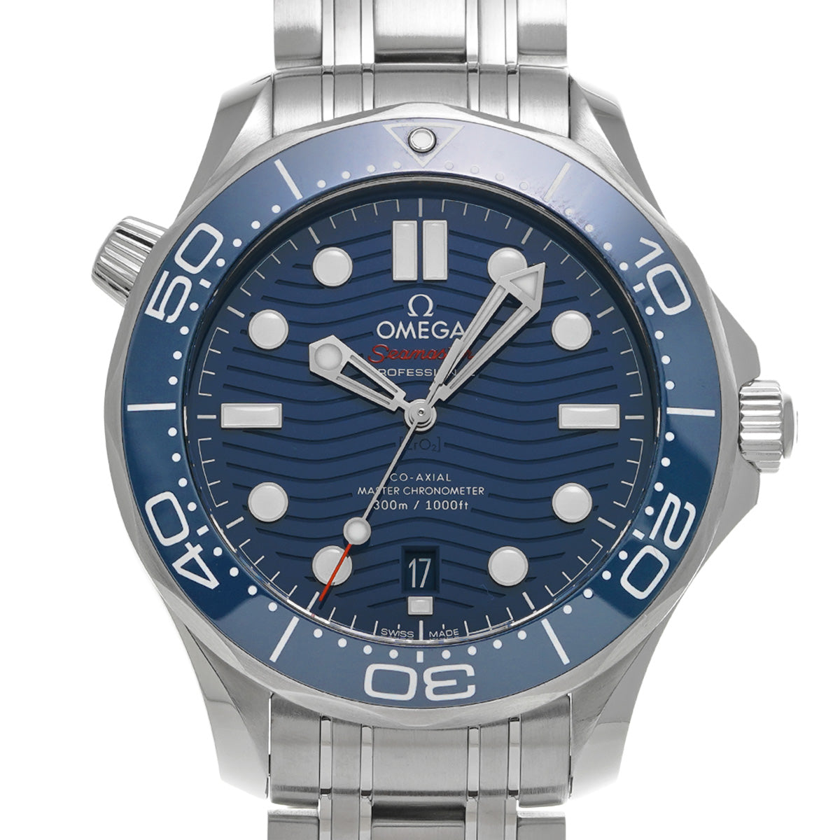 Seamaster Diver 300 Co-Axial Master Chronometer 210.30.42.20.03.001 Blue OMEGA Mens [Pre-Owned].