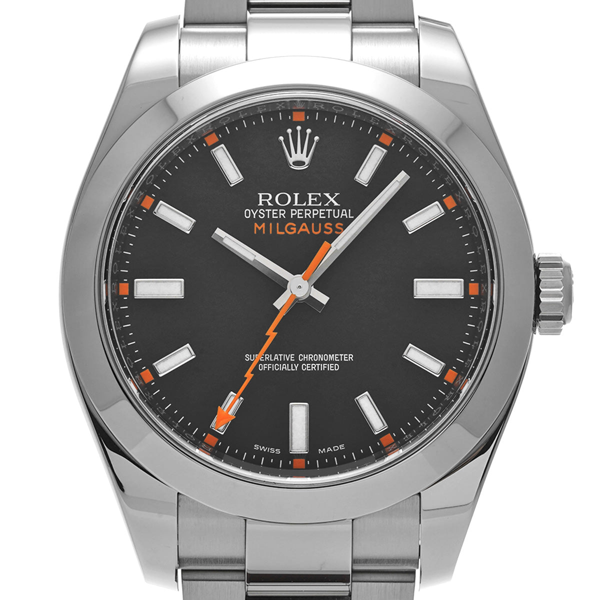 Milgauss 116400 Random Serial Black ROLEX Men's [Pre-owned].