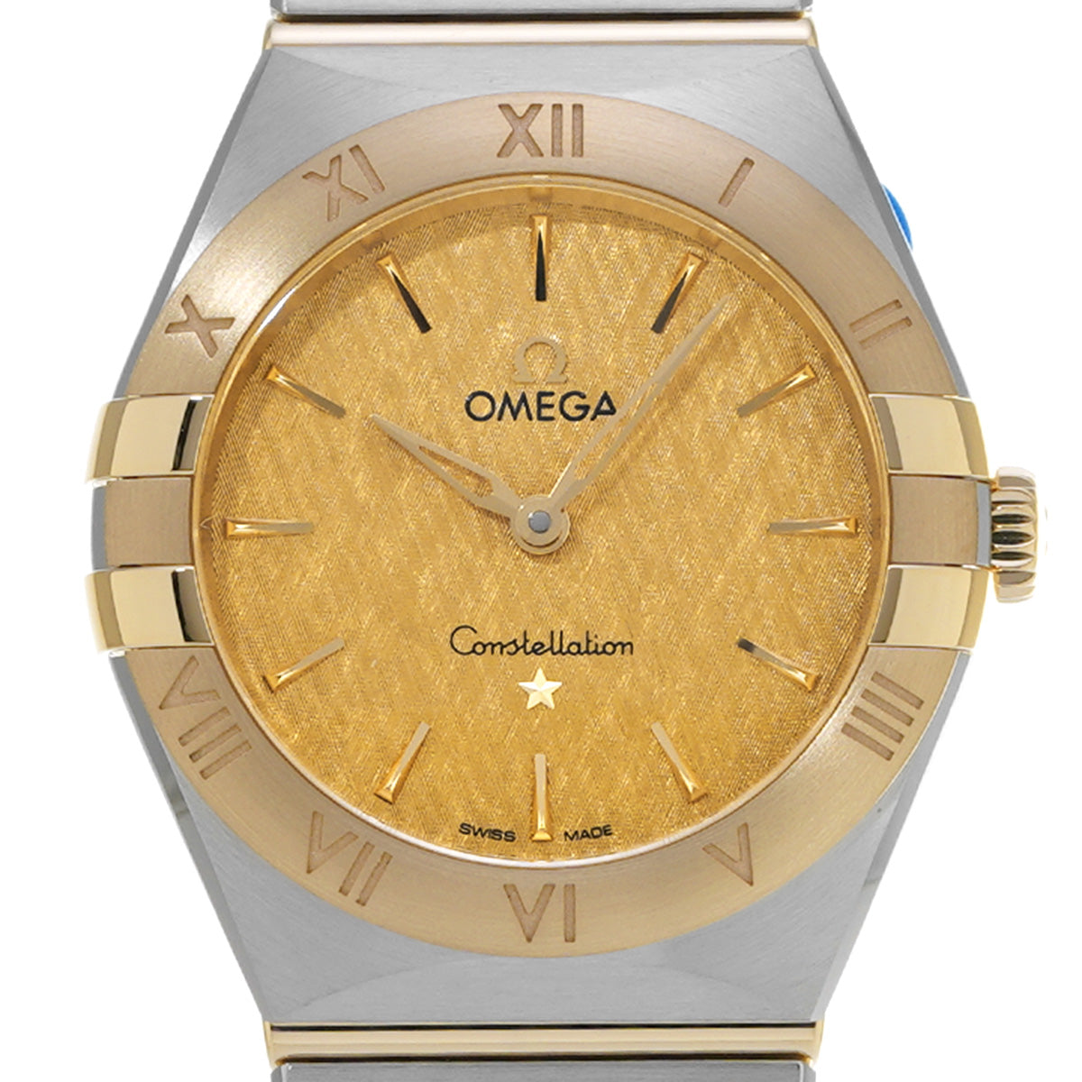 Constellation Quartz 131.20.28.60.08.001 Yellow OMEGA Ladies [New]