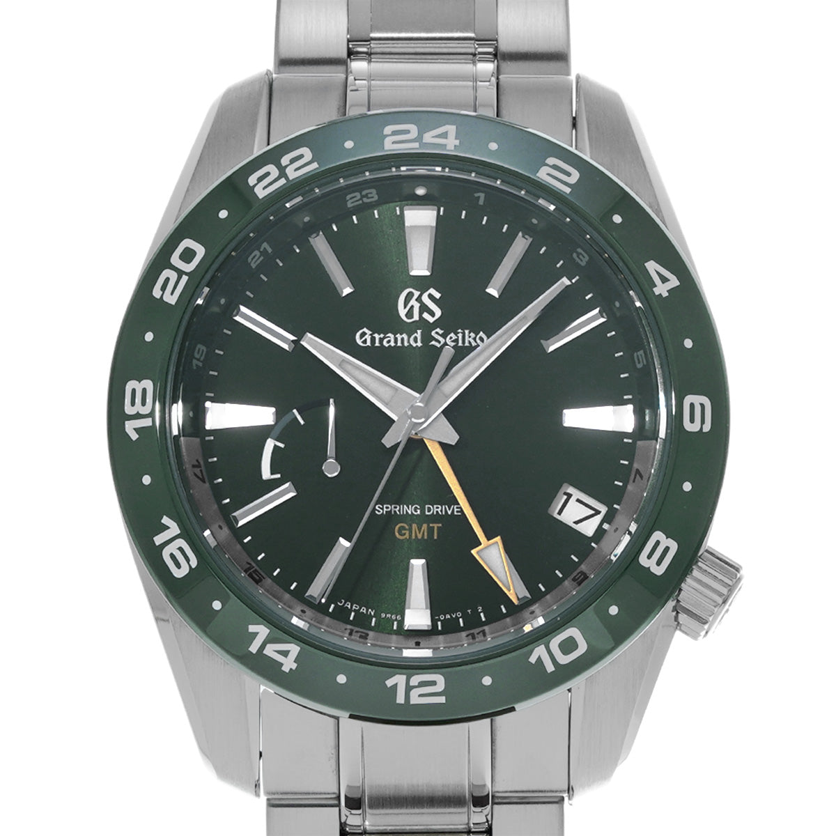 Sport Collection Spring Drive GMT SBGE257 Green Grand Seiko Men's [Pre-Owned].