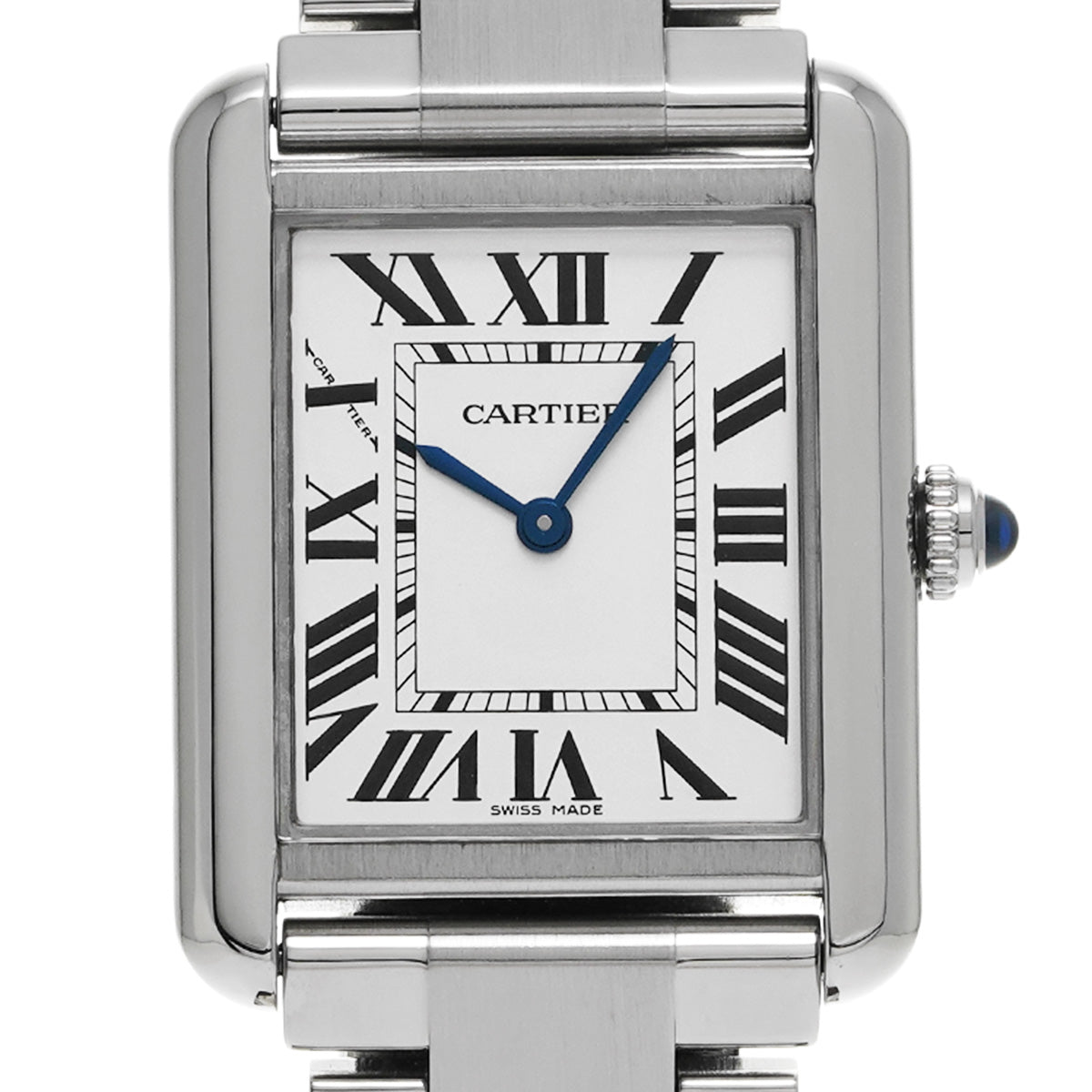 Tank Solo LM W5200014 Silver CARTIER Unisex [Pre-Owned].