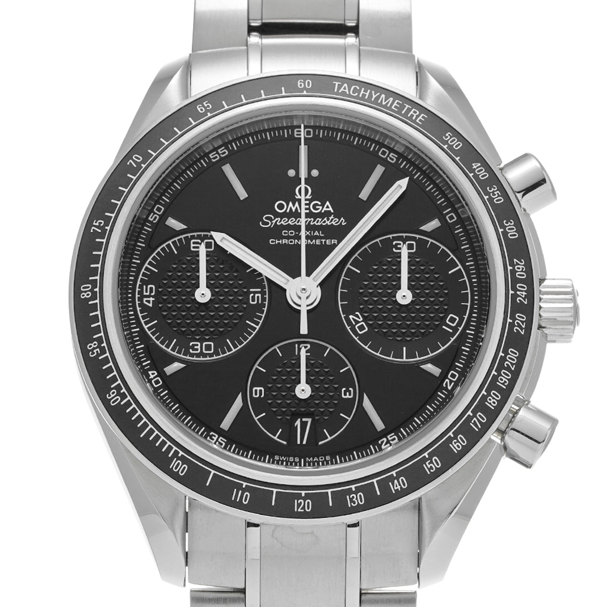 Speedmaster Racing Co-Axial 326.30.40.50.01.001 Black OMEGA Men's [pre-owned].