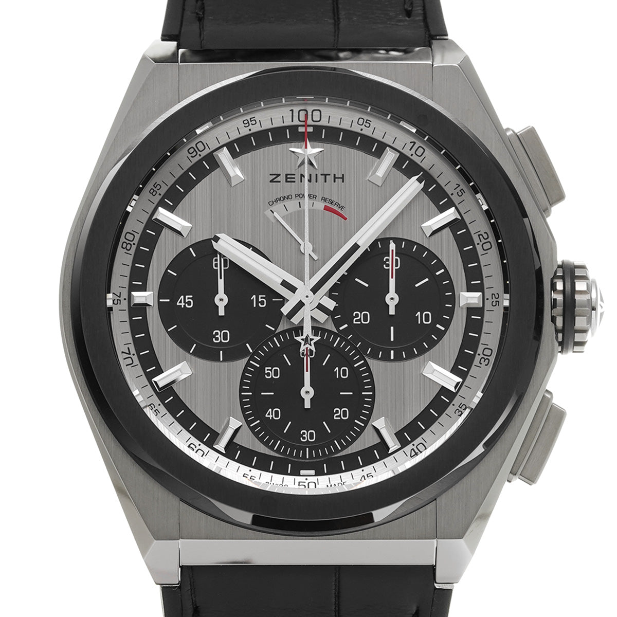 95.9005.9004/01.R582 Defy El Primero 21 Silver/Black ZENITH Men's [Pre-owned]