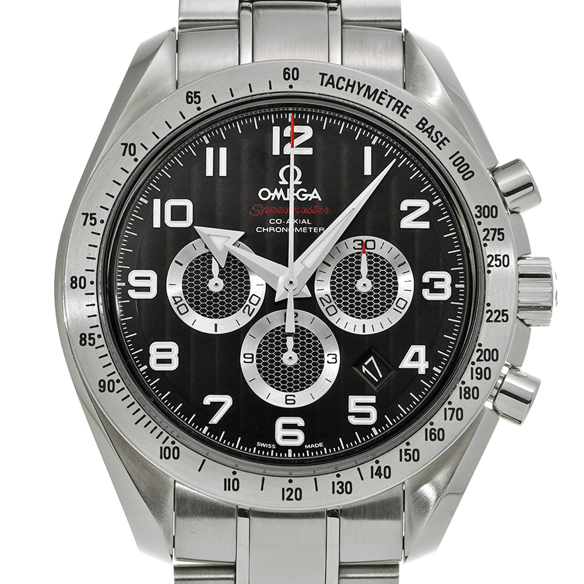 Speedmaster Broad Arrow Co-Axial 321.10.44.50.01.001 Black OMEGA Men's [Pre-Owned].