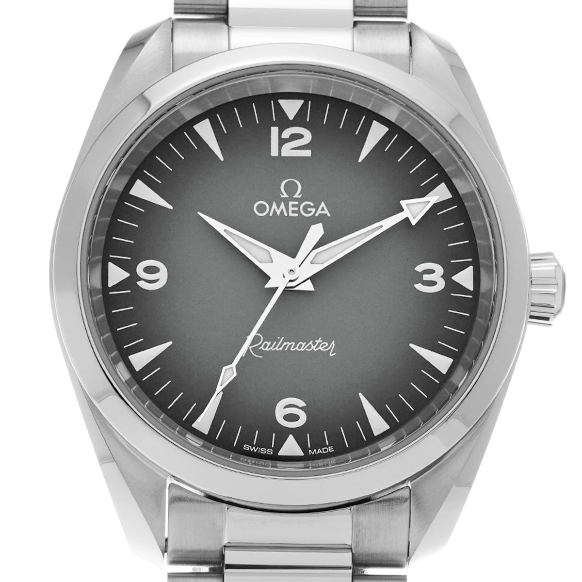 Seamaster Railmaster Co-Axial Master Chronometer 235.10.38.20.06.001 Gray OMEGA Men's [New]