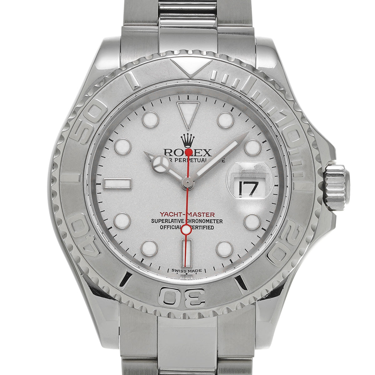 Yacht-Master 40 16622 F (manufactured circa 2004) Gray ROLEX Men's [Pre-Owned].