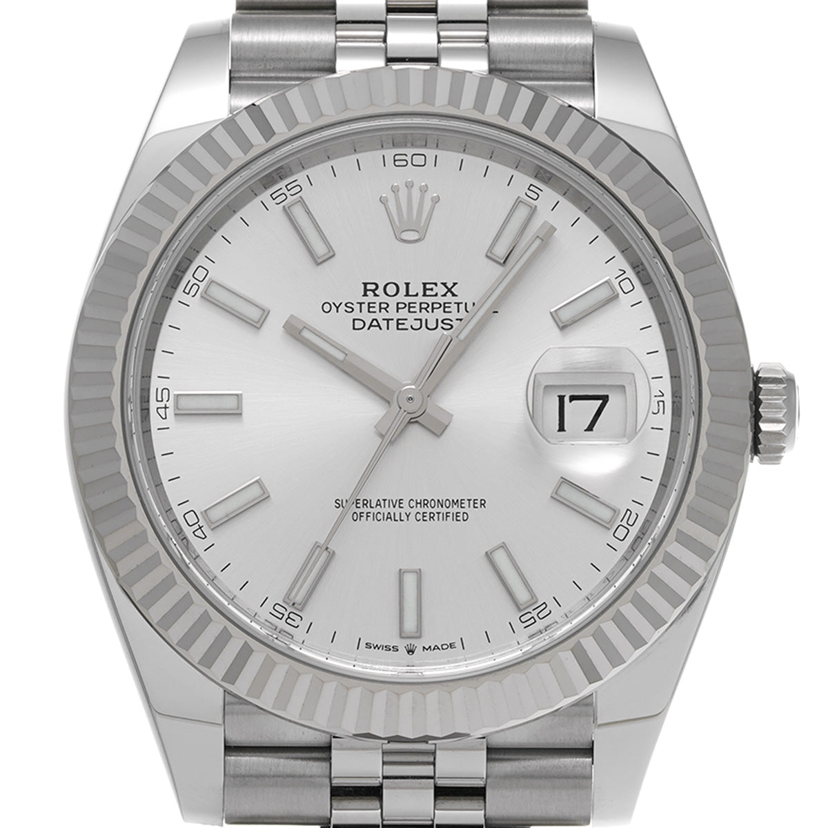 Datejust 41 126334 Random Serial Silver ROLEX Men's [Pre-owned].