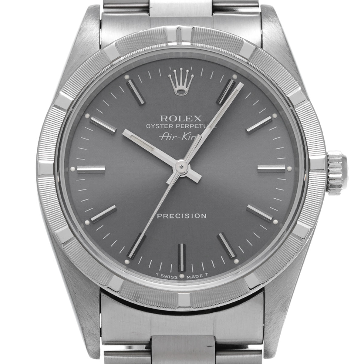 Air-King 14010 S (manufactured circa 1993) Gray ROLEX Men's [Pre-Owned].