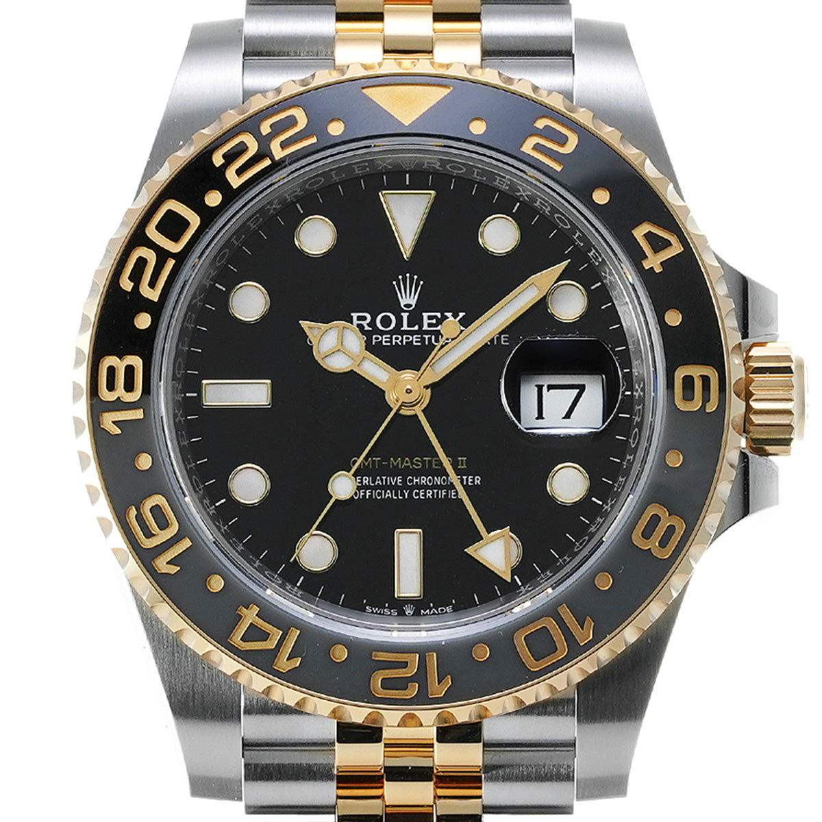 GMT Master II 126713GRNR Black ROLEX Men's [Pre-Owned].