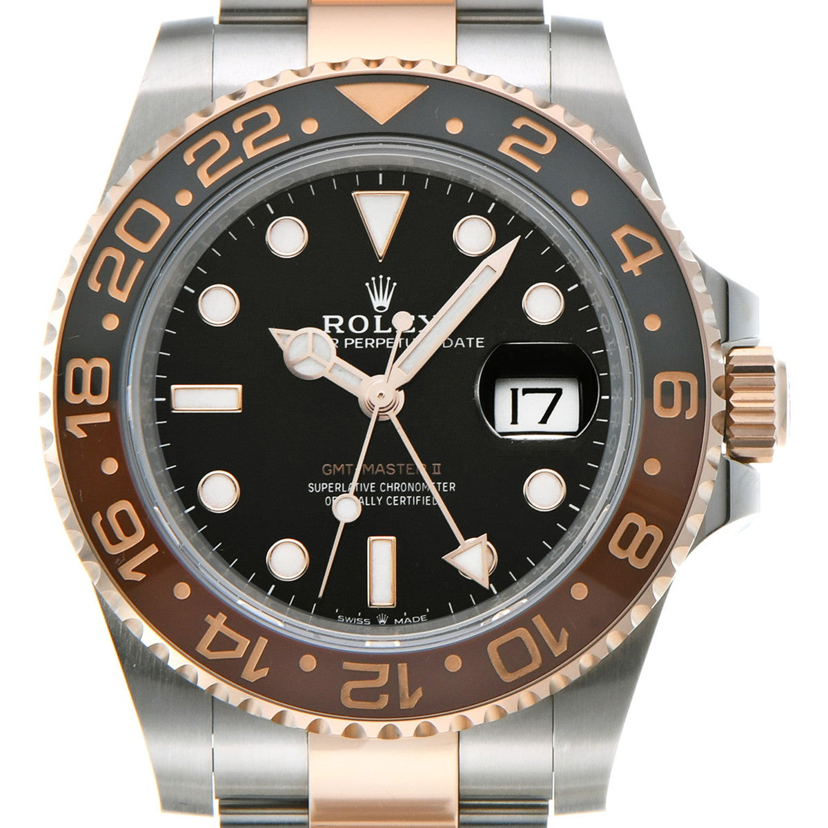126711CHNR GMT Master II Black ROLEX Men's [Pre-Owned].