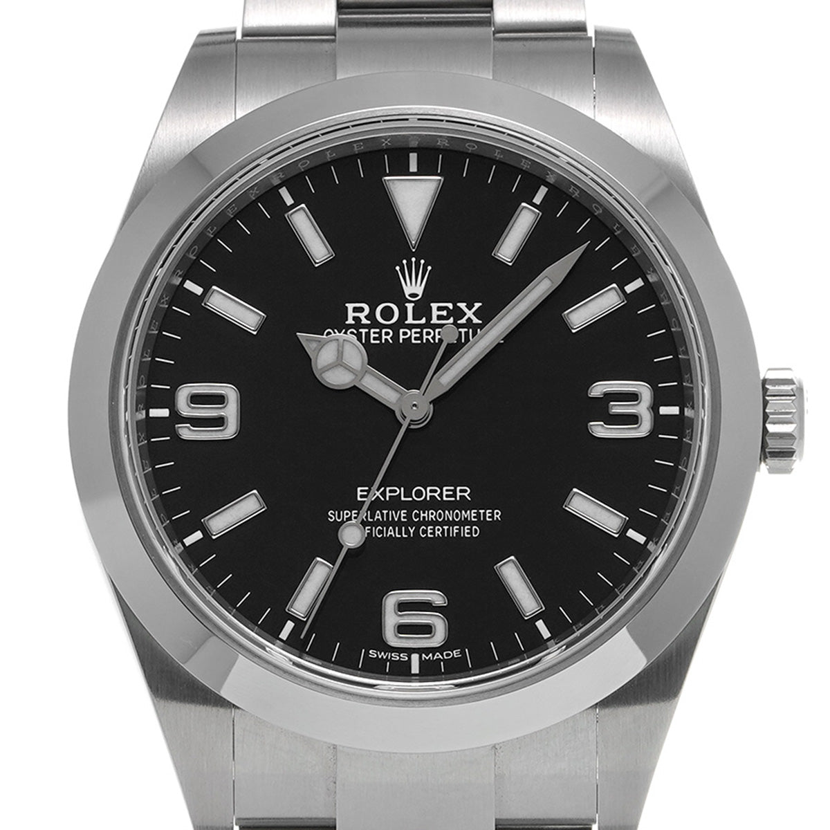 Explorer 214270 Random Serial Black ROLEX Men's [Pre-owned].