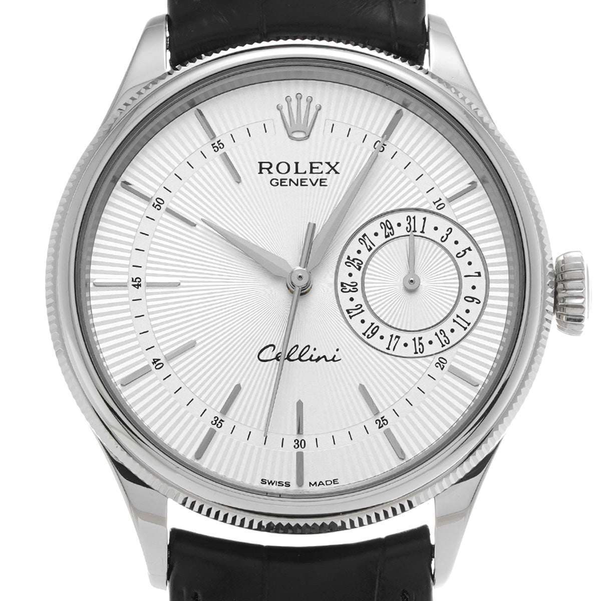 Cellini Date 50519 Random Serial Silver ROLEX Men's [Pre-owned].