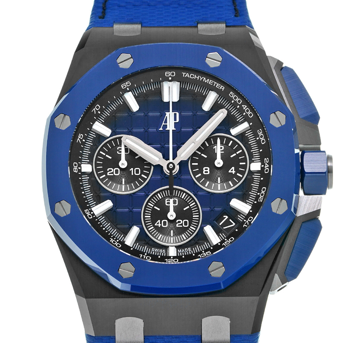 Royal Oak Offshore Chronograph 26420CE.OO.A043VE.01 Blue/Black AUDEMARS PIGUET Mens [Pre-Owned]