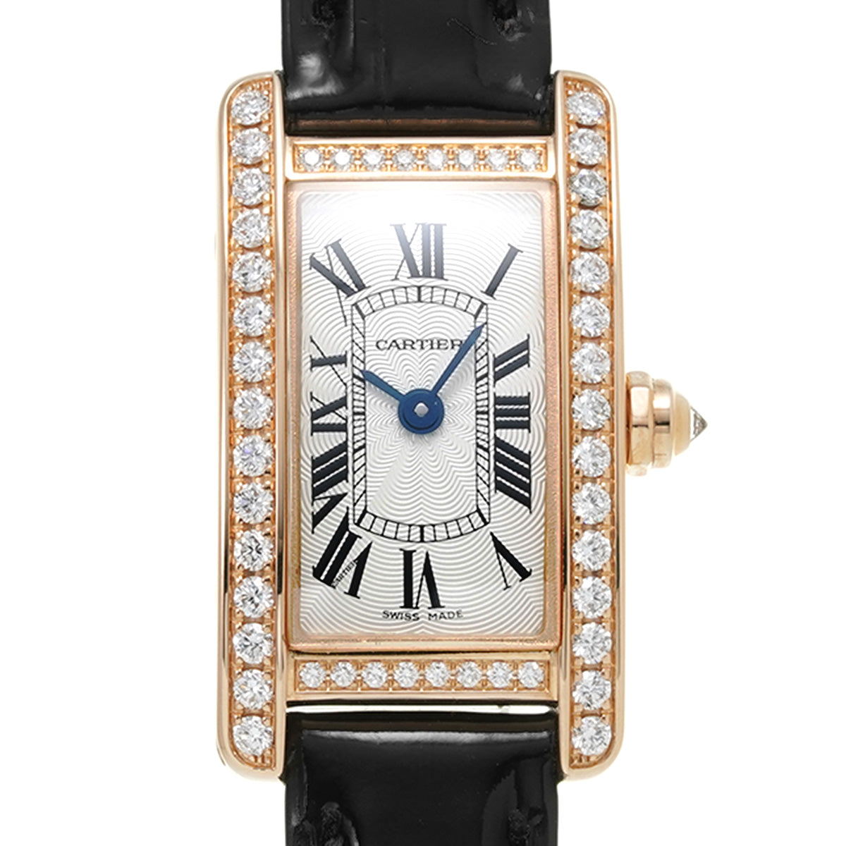 Tank American Mini WB710014 Silver CARTIER Ladies [Pre-Owned].