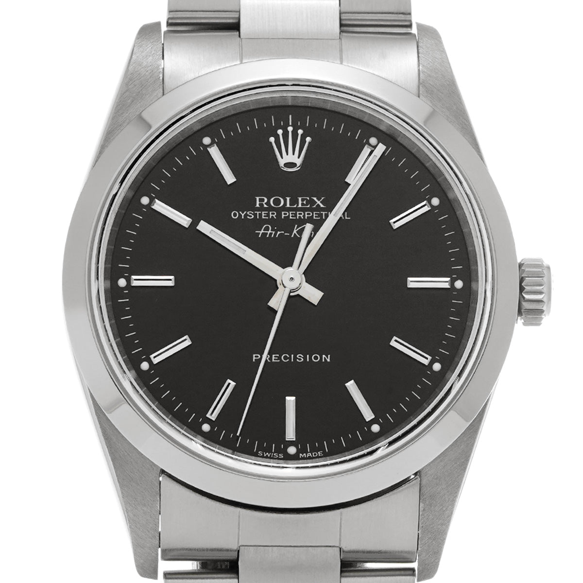 Air-King 14000M Z (manufactured circa 2006) Black ROLEX Men's [Pre-Owned].