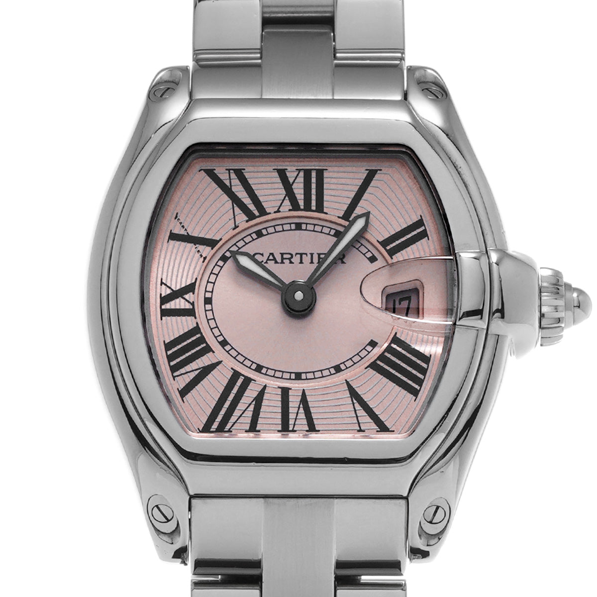 W62017V3 Roadster SM Pink CARTIER Ladies [Pre-Owned].