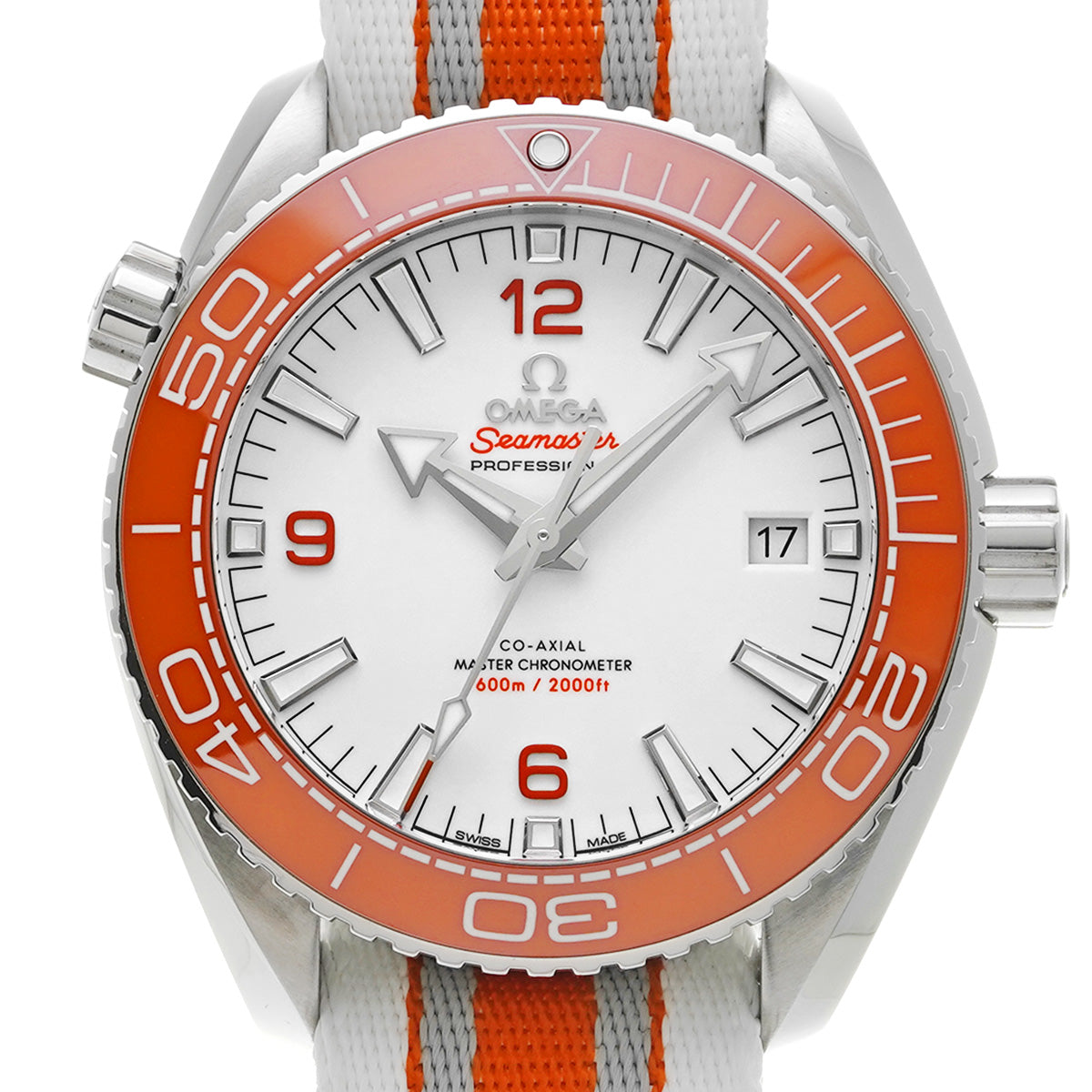Seamaster Planet Ocean 600 Master Chronometer 215.32.44.21.04.001 White OMEGA Men's [Pre-owned].
