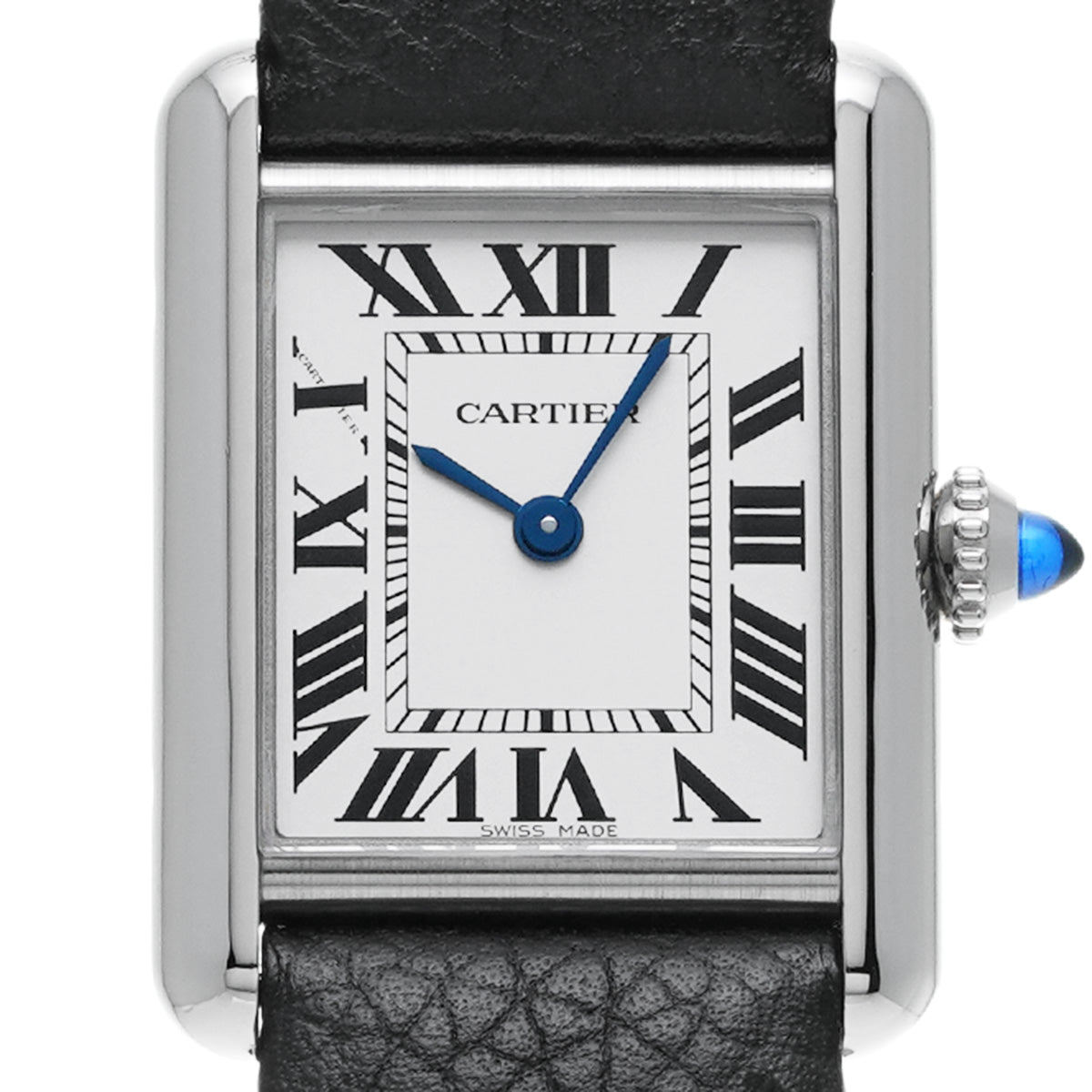 Tank Must SM WSTA0042 Silver CARTIER Ladies [Pre-owned]