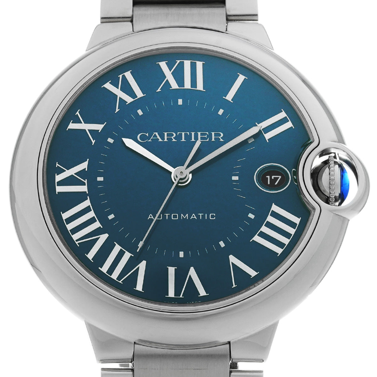 Ballon Bleu de Cartier 40mm WSBB0061 Blue CARTIER Men's [Pre-Owned].