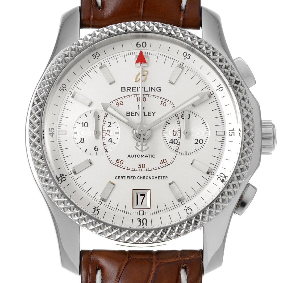 Bentley Mark VI P266G11SP Silver BREITLING Men's [Pre-Owned].