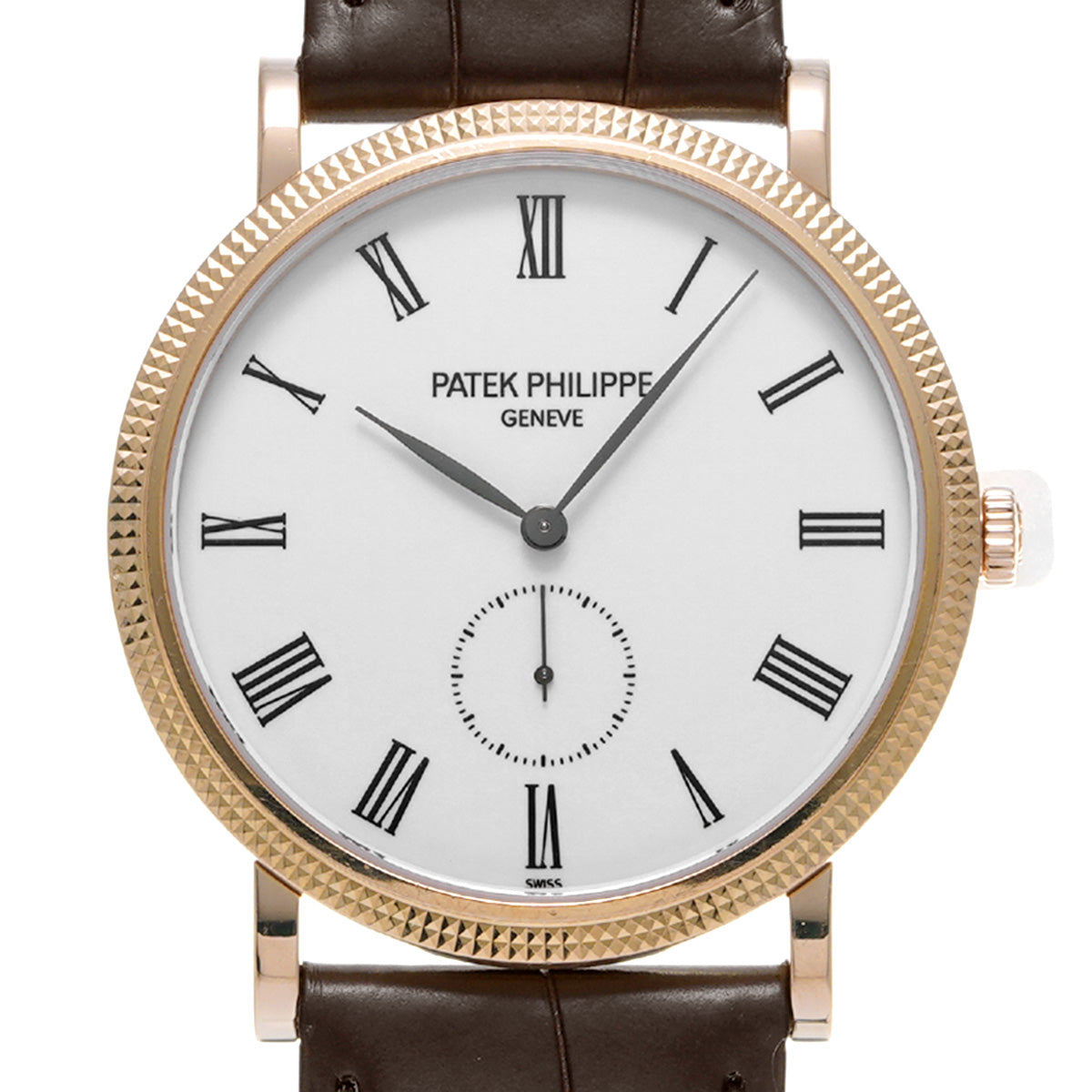 Calatrava 5119R-001 White PATEK PHILIPPE Men's [Pre-Owned].