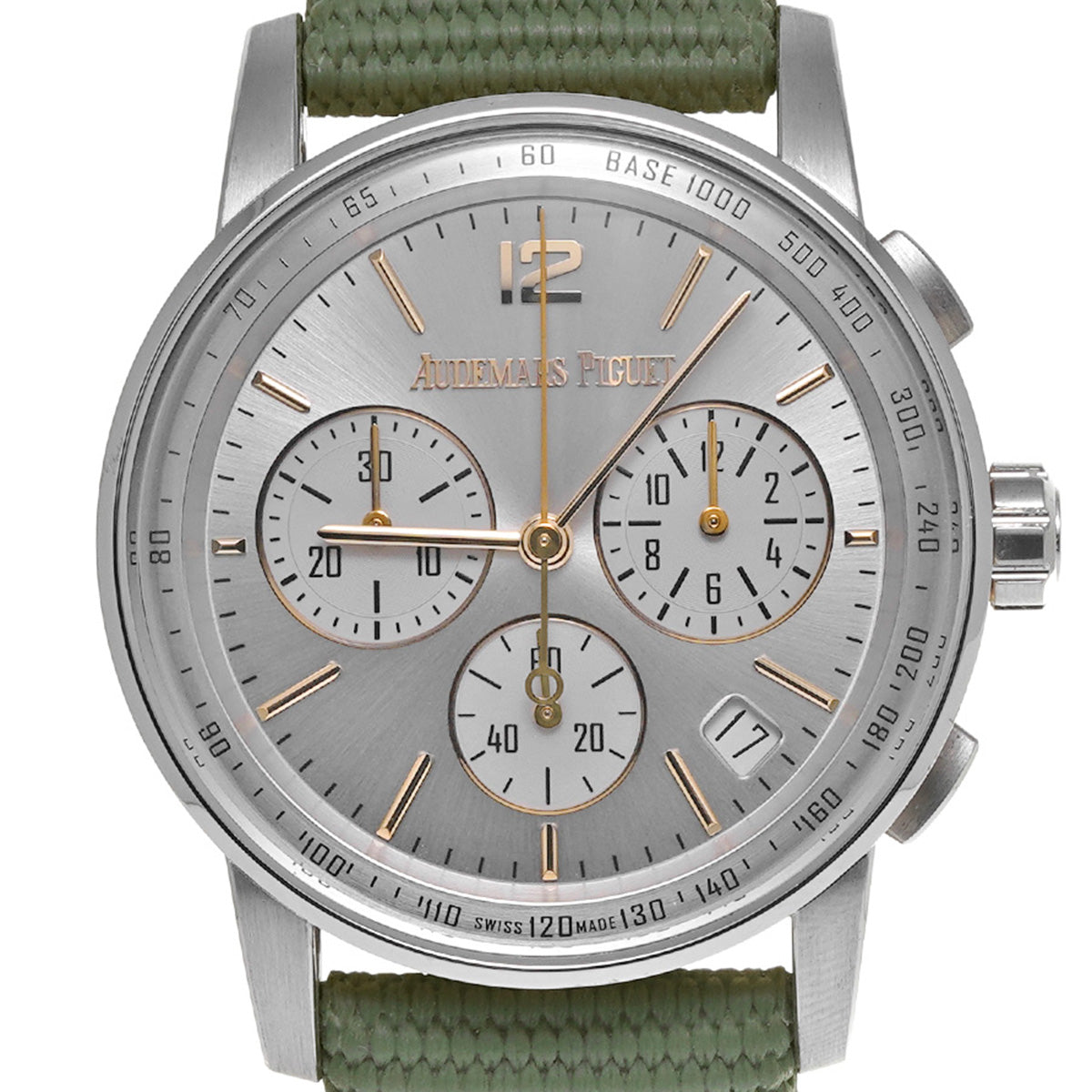 CODE 11.59 by Audemars Piguet Chronograph 26393CR.OO.A008KB.01 Grey lacquer AUDEMARS PIGUET Men's [pre-owned]