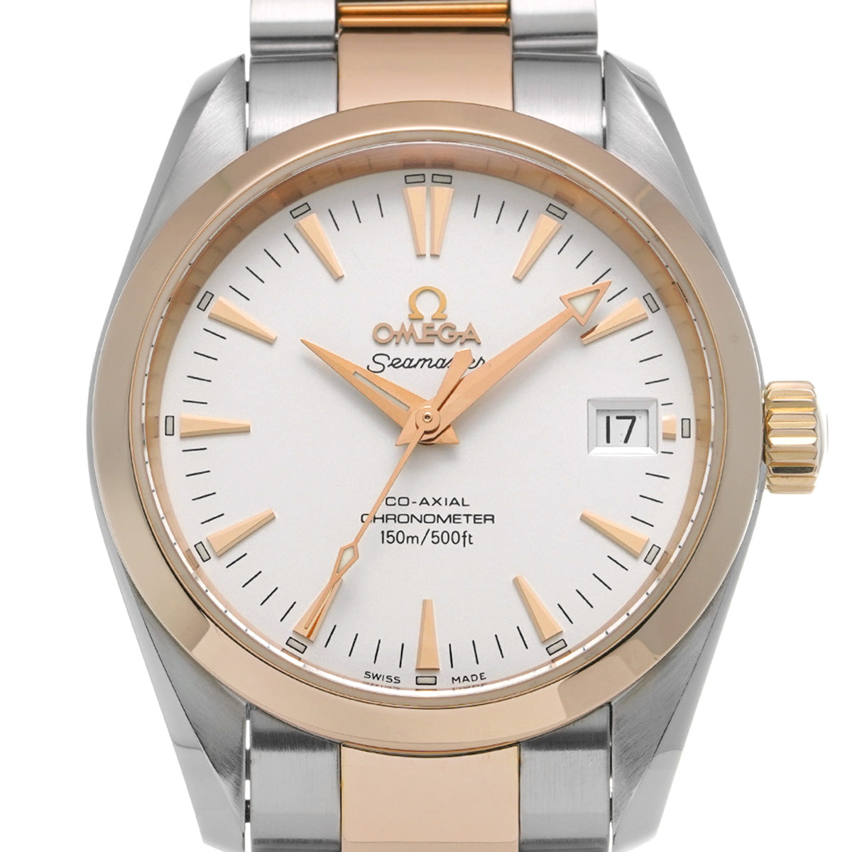 Seamaster Aqua Terra 2304.30.00 White OMEGA Men's [Pre-owned]