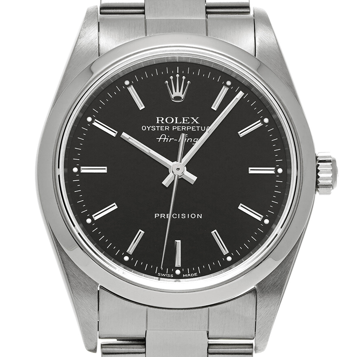 Air-King 14000 A (manufactured circa 1999) Black ROLEX Men's [Pre-owned].