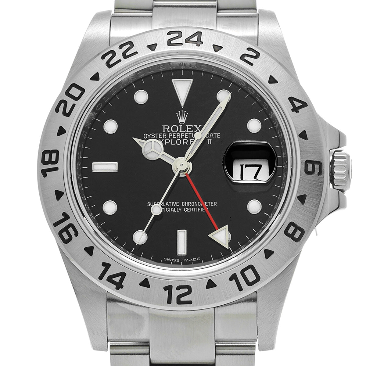 Explorer II 16570 G (made around 2010) Black ROLEX Men's [Pre-Owned].