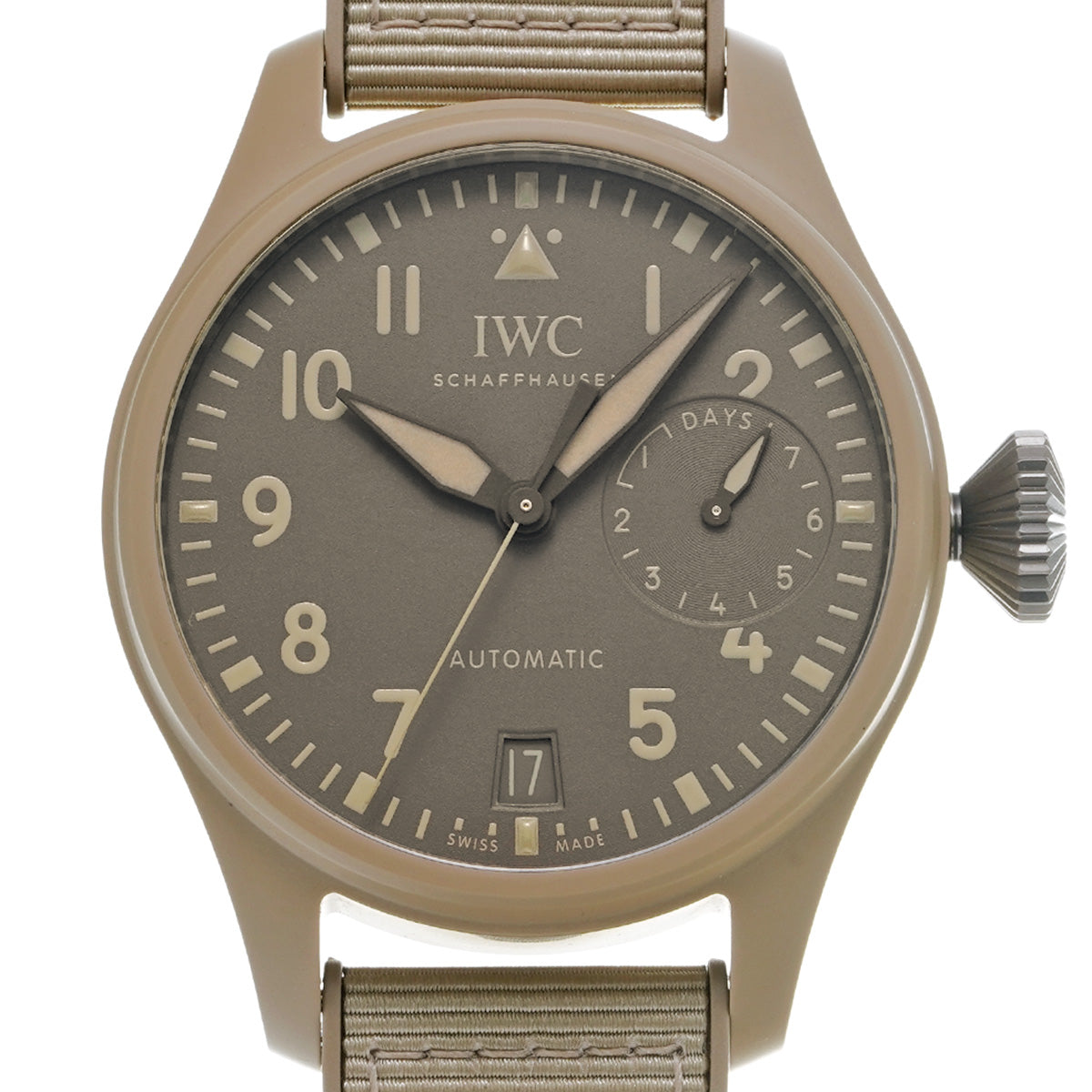 Big Pilot's Watch Top Gun Mojave Desert IW506003 Dark Brown IWC Men's [Pre-Owned]