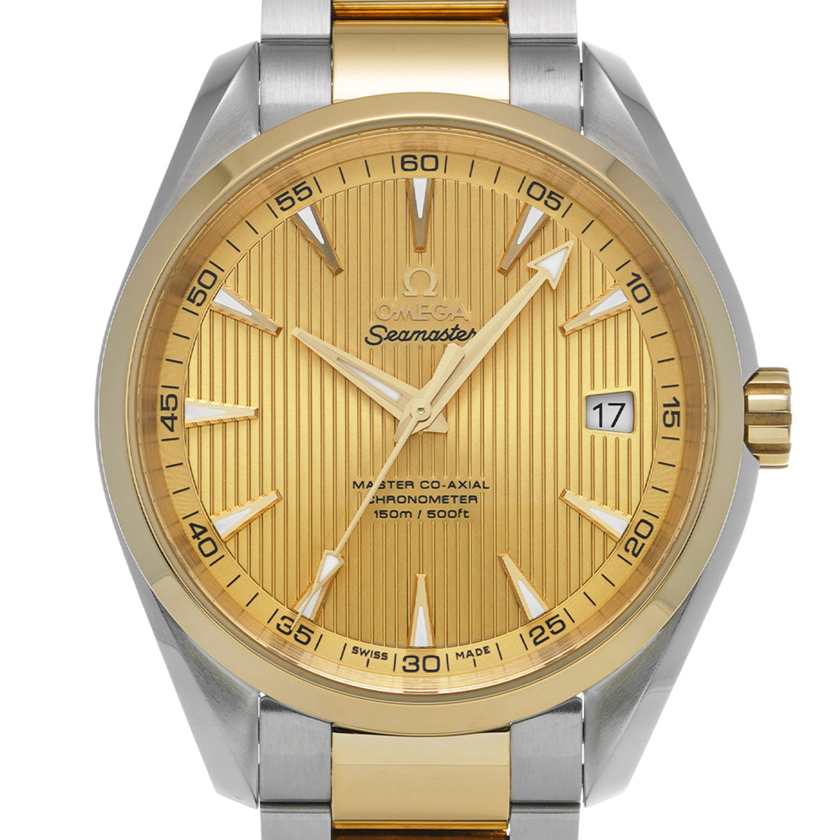 Seamaster Aqua Terra Master Co-Axial 231.20.42.21.08.001 Champagne OMEGA Men's [Pre-Owned].