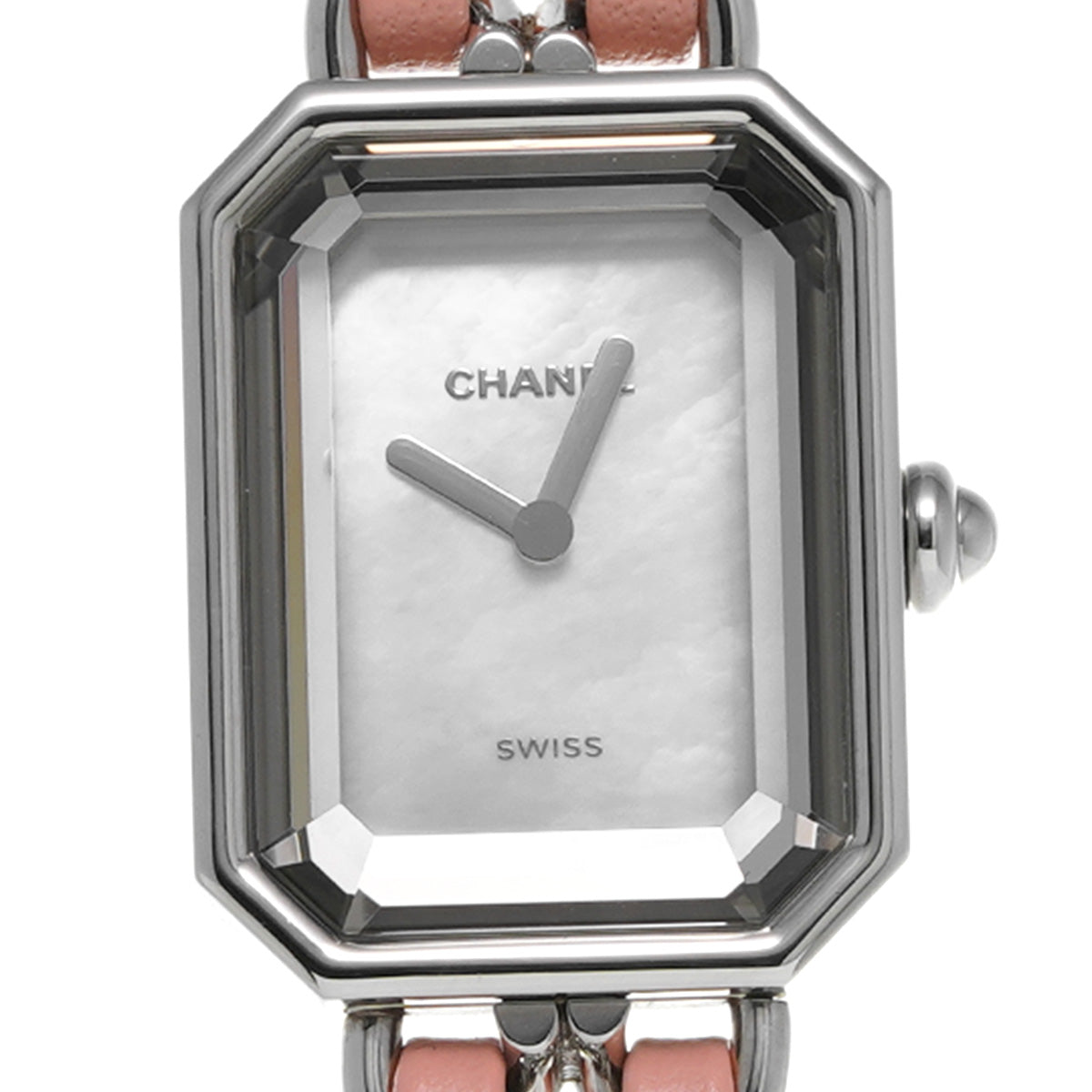 Première Iconic Chain H6359 White MOP CHANEL Ladies [Pre-owned].