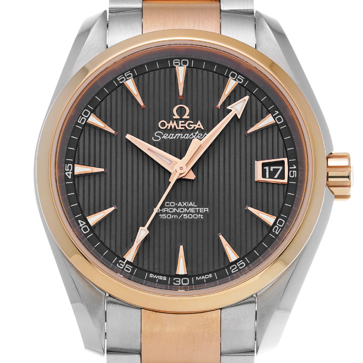 Seamaster Aqua Terra Co-Axial 231.20.39.21.06.001 Gray OMEGA Men's [Pre-Owned].