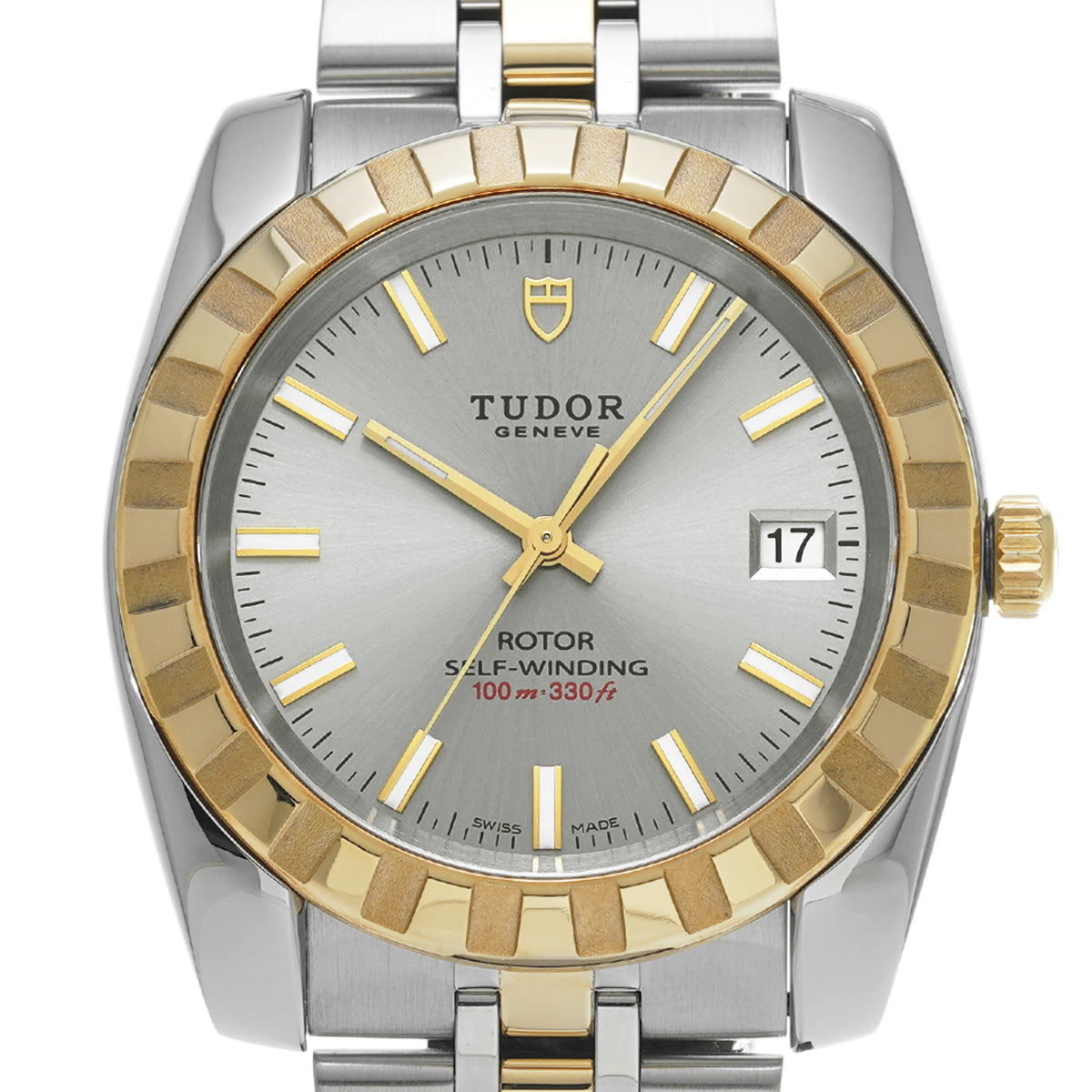 Classic Date 21013 Silver TUDOR Ladies [Pre-owned].