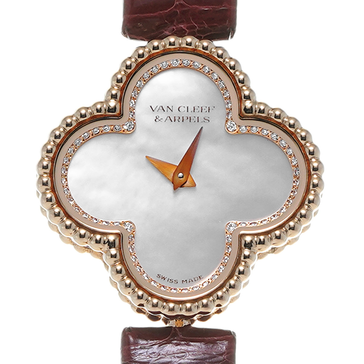 Sweet Alhambra VCARO8WS00 White MOP Van Cleef &amp; Arpels Women's [pre-owned].