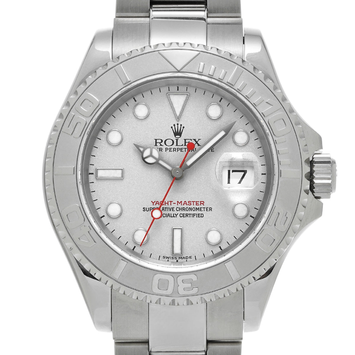 Yacht-Master 40 16622 F (manufactured circa 2004) Gray ROLEX Men's [Pre-Owned].