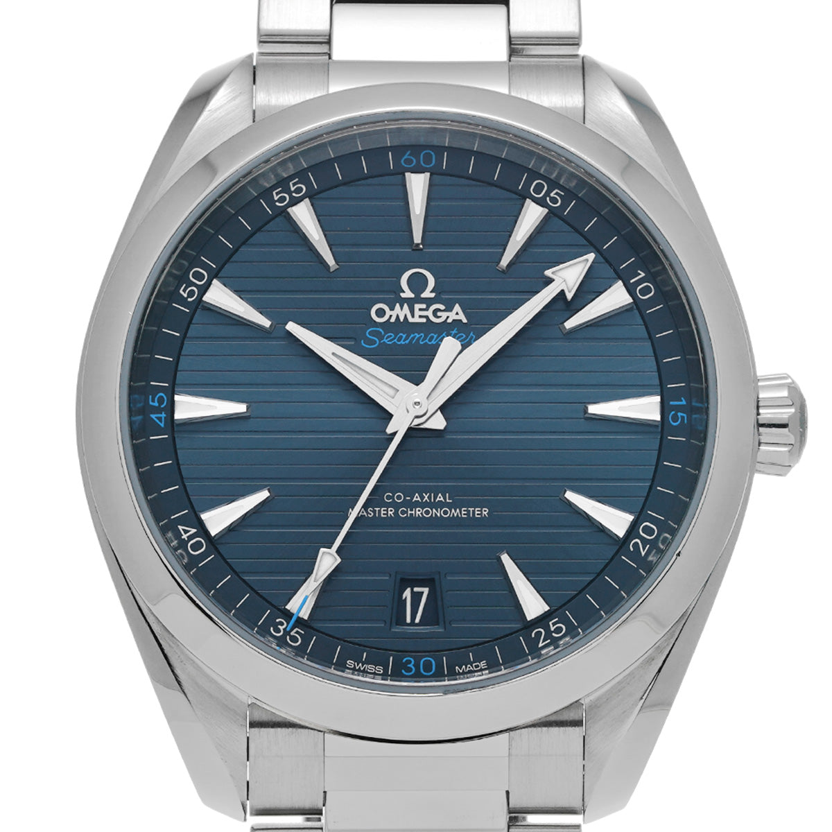 Seamaster Aqua Terra Co-Axial Master Chronometer 220.10.41.21.03.001 Blue OMEGA Mens [Pre-Owned].
