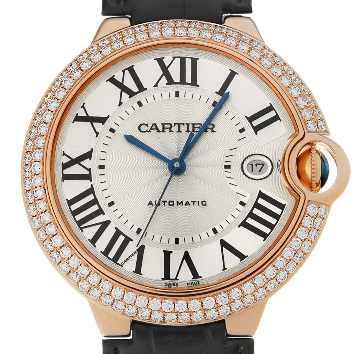 Ballon Bleu de Cartier 42mm WE900851 Silver CARTIER Men's [Pre-Owned].