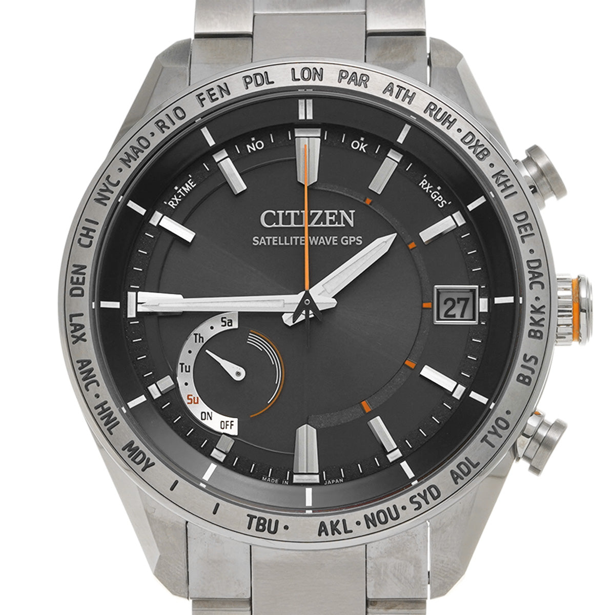 ATESSA Eco-Drive CC3081-52E Black CITIZEN Men's [Pre-owned].