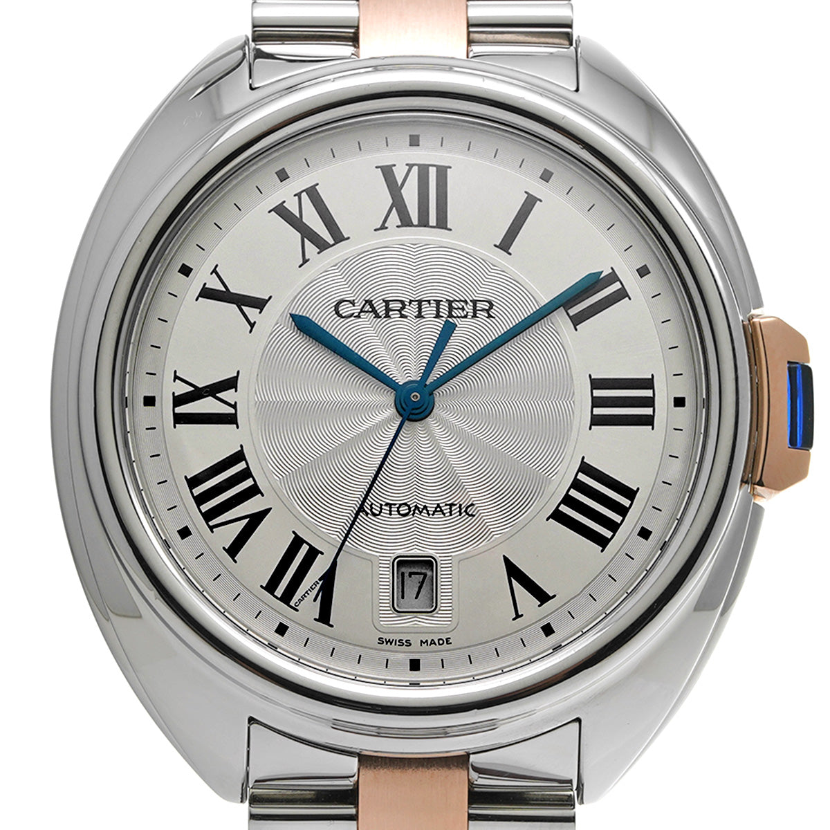 Clé de Cartier 40mm W2CL0002 Silver CARTIER Men's [Pre-Owned].