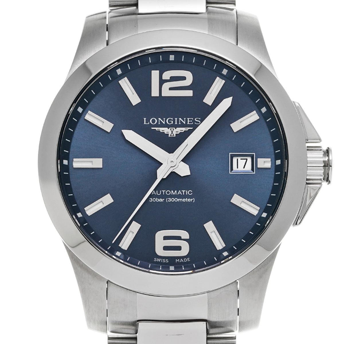Conquest L3.776.4.99.6 Blue LONGINES Men's [Pre-Owned].