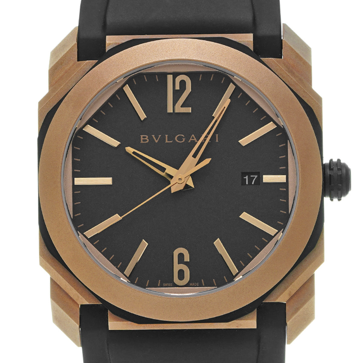 OCTO ORIGINALE BGOP41SG Black BVLGARI Men's [Pre-owned].