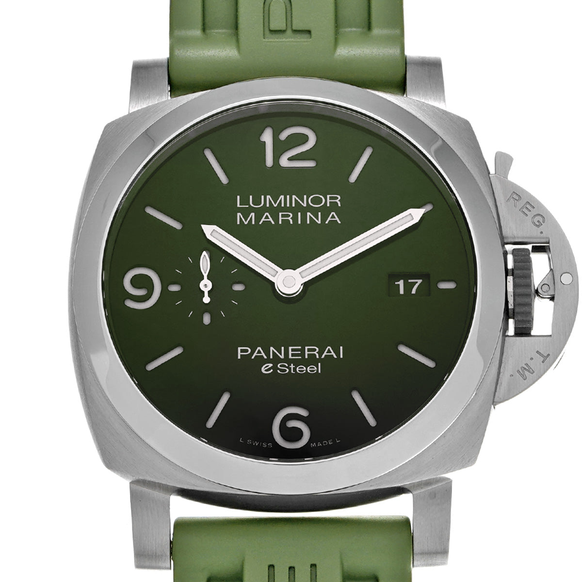 Luminor Marina eSteel Emerald Green PAM01356 Z No. (manufactured in 2023) Green PANERAI Men's [Pre-Owned].