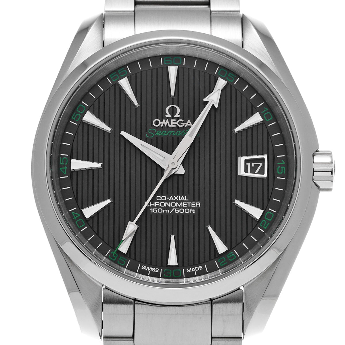 Seamaster Aqua Terra Co-Axial 231.10.42.21.01.001 Black OMEGA Men's [Pre-Owned].