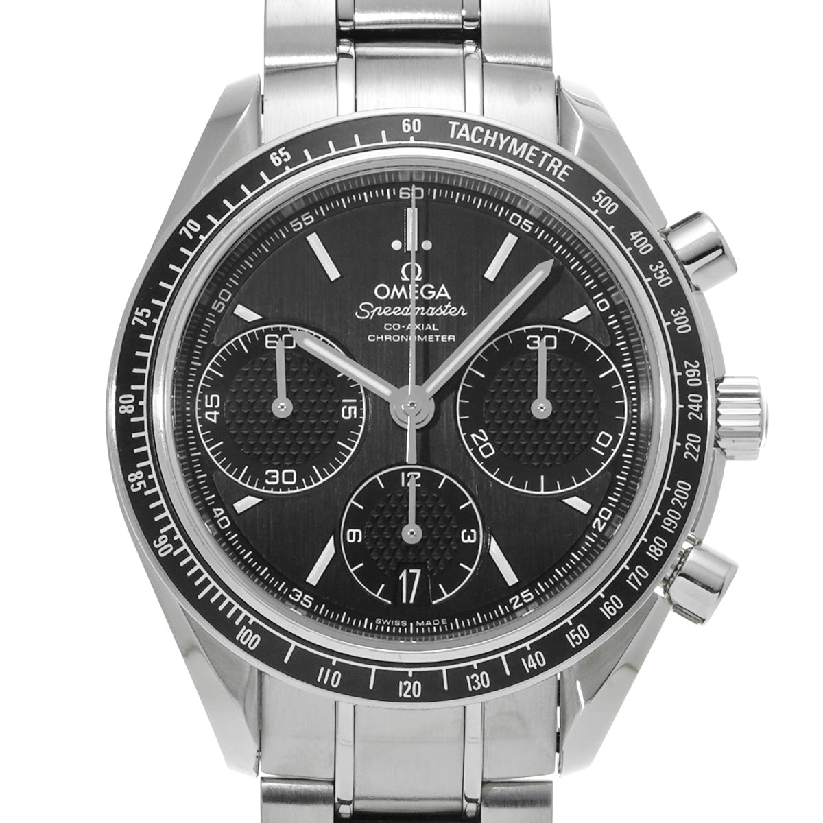 Speedmaster Racing Co-Axial 326.30.40.50.01.001 Black OMEGA Men's [pre-owned].