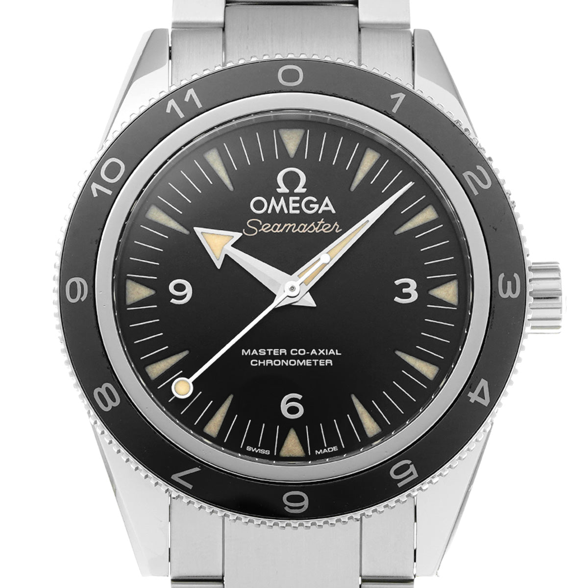 Seamaster 300 Master Co-Axial 233.32.41.21.01.001 Black OMEGA Men's [pre-owned].