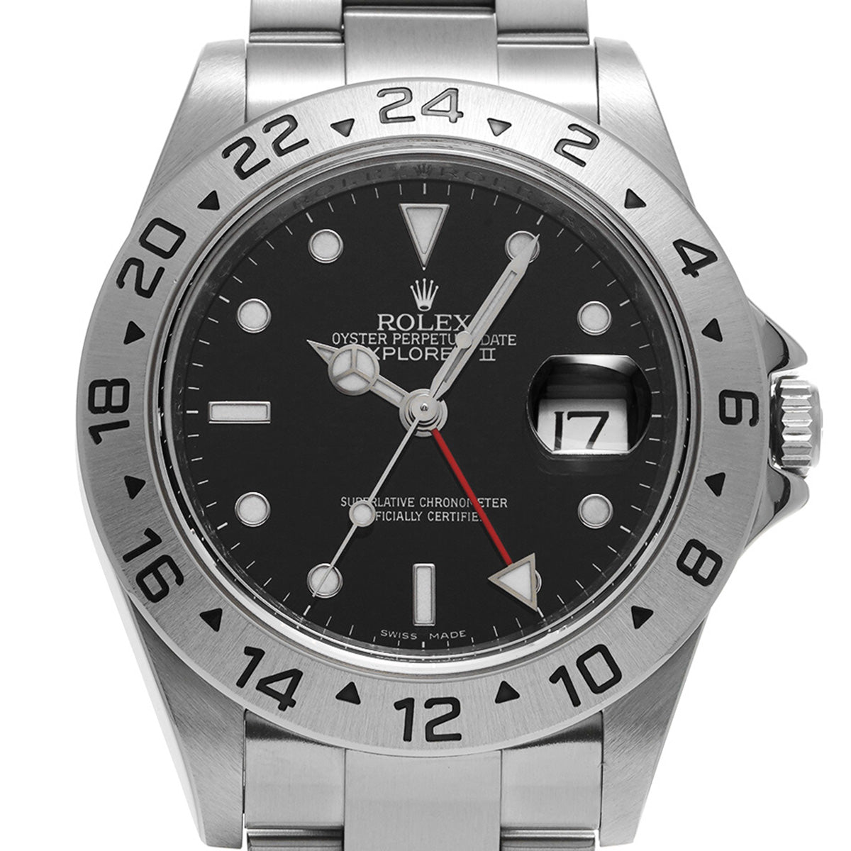 Explorer II 16570 M (manufactured around 2007) Black ROLEX Men's [Pre-Owned].